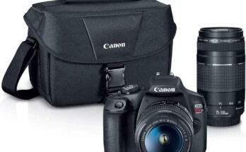 Canon EOS Rebel T7 DSLR Camera