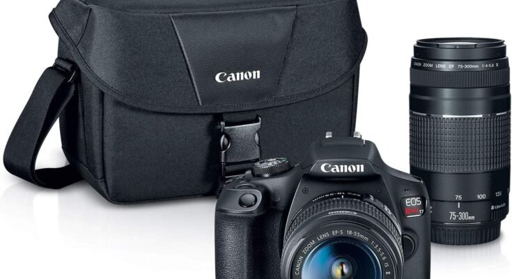 Canon EOS Rebel T7 DSLR Camera