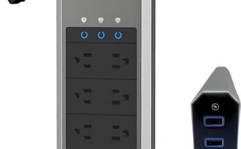 Austere VII Series Surge Protector Power Strip